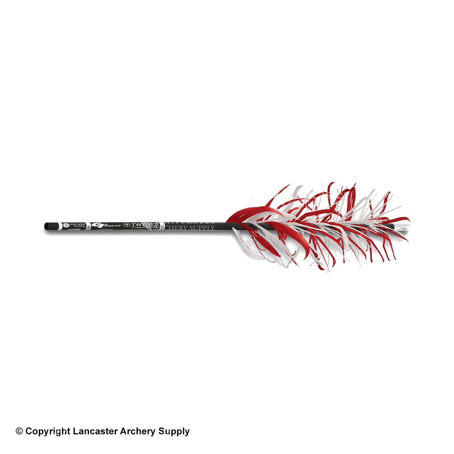 Gold Tip Twister Carbon Flu-Flu Arrow 1 Gold Tip Twister Carbon Flu-Flu Arrow