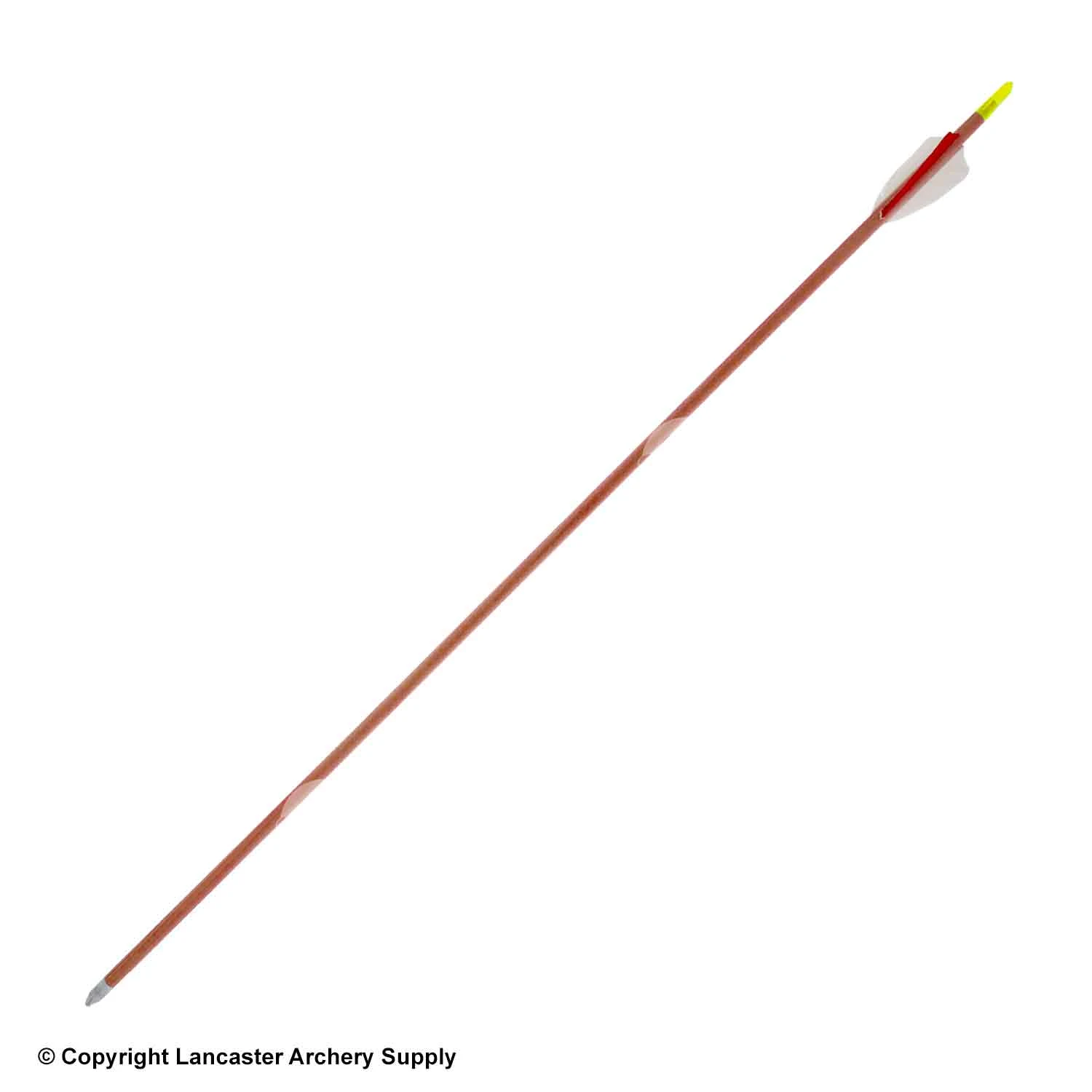 Rose City Port Orford Cedar Feather Fletched Arrow 2 Rose City Port Orford Cedar Feather Fletched Arrow - Image 2